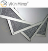 Heißer Verkauf WXM-1779 Modernes Design 3d Spiegel Wandaufkleber Wohnkultur Silber Wandspiegel