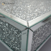 Customized Table WXF-141 Crushed Diamond Homemade Silver Mirror Couchtisch