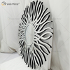 Fabrik-Versorgungsmaterial Silber WXM-1655 Geometrischer Form-dekorativer Wand-Glasspiegel