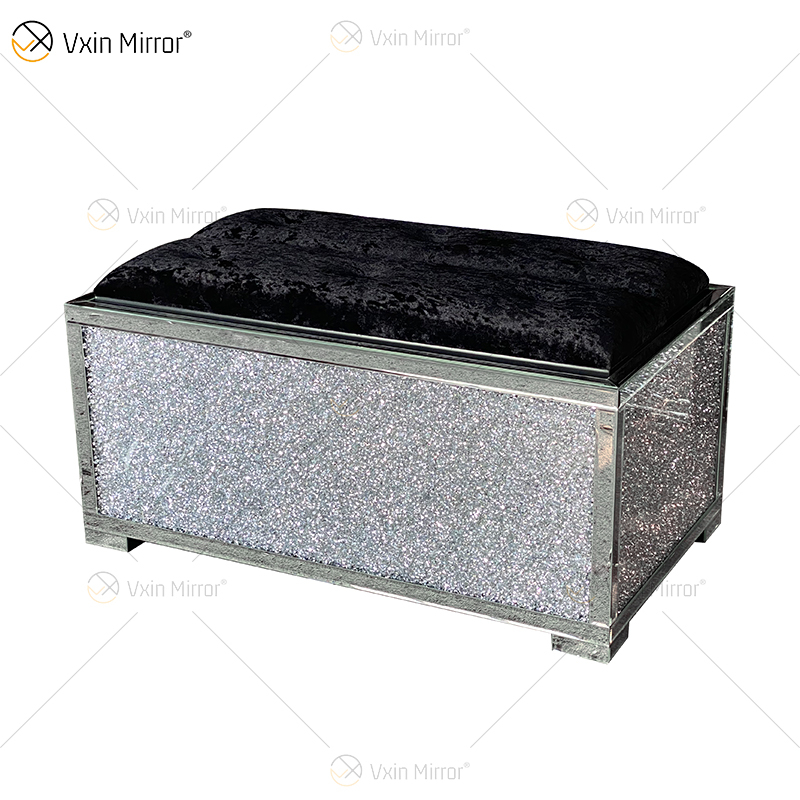 Neues Design WXF-612 Moderne funkelnde verspiegelte TV-Ständer für Wohnzimmer mit Sofa
