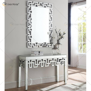 Vxin Mirror Hot Sell Silver Crystal Assembly Konsolentisch mit Spiegelflur in Wohnzimmermöbeln