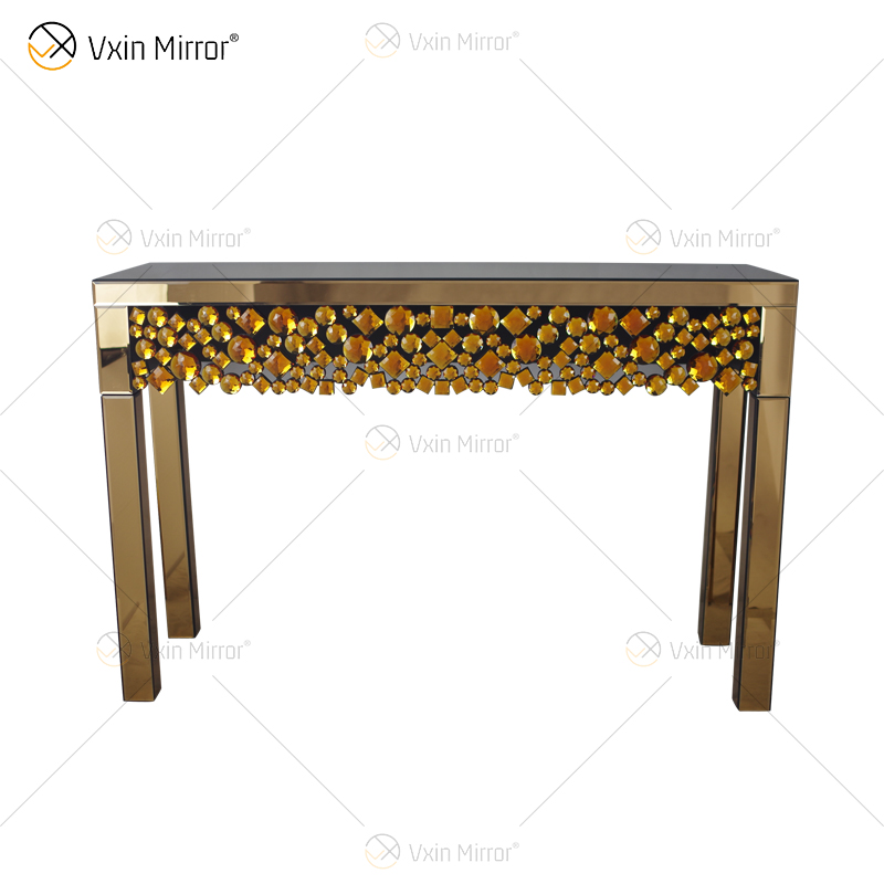 Vxin WXF-049 OEM Factory Chinese Factory Schmaler Spiegelkonsolentisch mit langen Beinen