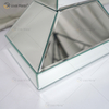 WXMV-066 Home Hotel Decor Indoor Silver Crushed Diamond verspiegelte Tischspiegelvase