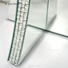 Luxus-Flur Crushed Diamond Crystal Spiegelschrank rund Silber verspiegelt Nachttisch Sofas Couchtisch Möbel WXF-145