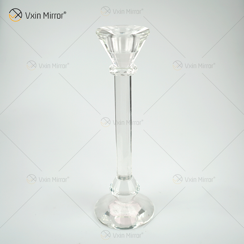 Vxin Mirror Beliebter VX-08 Silberner eleganter Kerzenhalter Kristallkerzenhalter