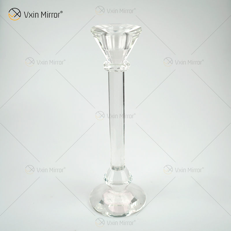 Vxin Mirror Beliebter VX-08 Silberner eleganter Kerzenhalter Kristallkerzenhalter