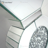WXMV-066 Home Hotel Decor Indoor Silver Crushed Diamond verspiegelte Tischspiegelvase
