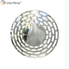 Eleganter Design-dekorativer Spiegel-Silber-Glas-runder Kristallwand-Spiegel WXM-037