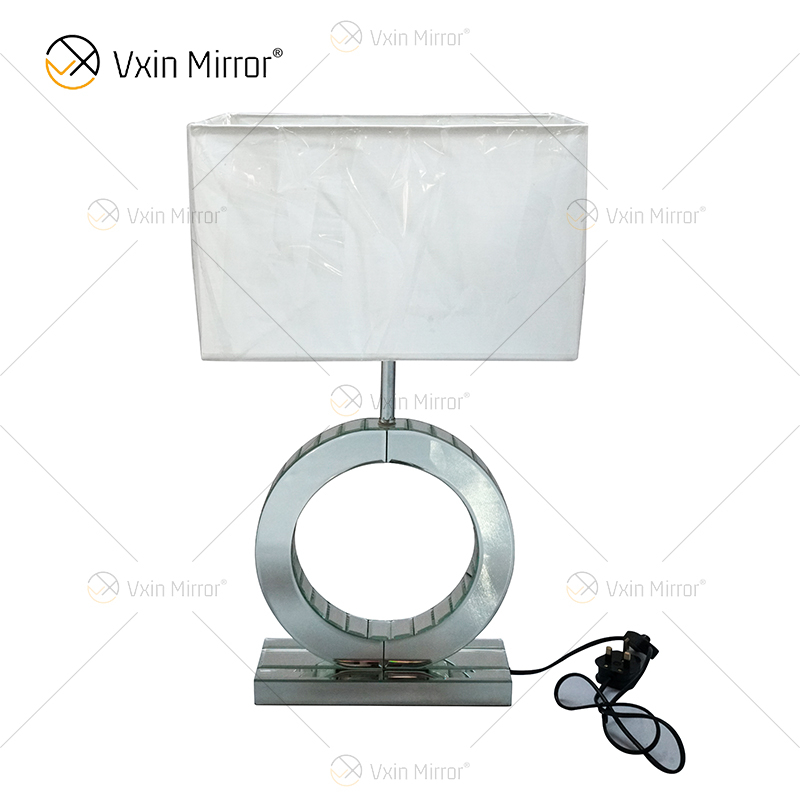 Fabrik-Versorgungsmaterial WXT-005 Moderne silberne Tischlampe für Schlafzimmer-Spiegel-Lampe