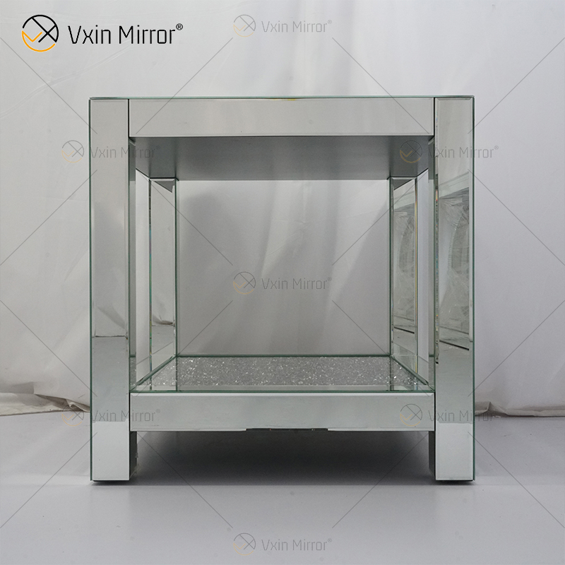 Vxin Mirrored Furniture WXF-117-4 Moderner eleganter Crushed Diamond Beistelltisch