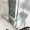 WXFL-032 Wohnzimmer-Silber-Kristall-Stehlampe mit Lampenschirm für Hotel-Spiegellampe