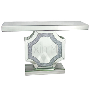 Günstige WXF-013 Konsolentisch im modernen Stil 2022 Silver Crystal Diamond Konsolentische