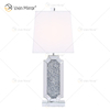 Vxin Supply WXTL-004 Moderne Silber Crushed Crystal Tischspiegellampe für Schlafzimmer