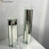 2 Farben Modern Elegant WXCH-079 Silver Crystal Mirrorr Kerzenhalter für Hochzeit zu Hause
