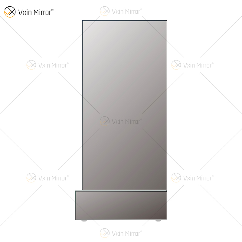 Heißer Verkauf WXWF-1100 Einfacher Glasspiegel-Kamin mit simuliertem Holzeinsatz für den Innenbereich im Wohnzimmer