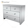 Factory Supply WXF-804 Silver Home Decor Spiegelschrank mit Muti-Schubladen