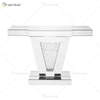 Hochwertiger Großhandel verspiegelter Konsolentisch Crushed Diamond Crystal Hallway Entryway Table Console