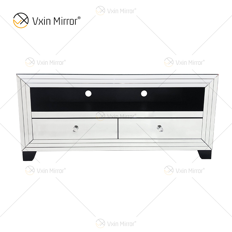 Vxin Populärer moderner Glas-verspiegelter TV-Ständer-Schrank-Anzeigen-Spiegel-Schrank