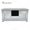 2019 Hot Sale Möbel Silver Diamond Crystal TV-Schrank steht 1 Schublade 2 Türen