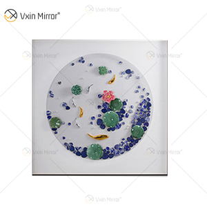 Vxin WXPA-050 Creative Beads Button Paint for Home Decor Wall Art Metal Hanging Picture for Living Room Set zum Verkauf