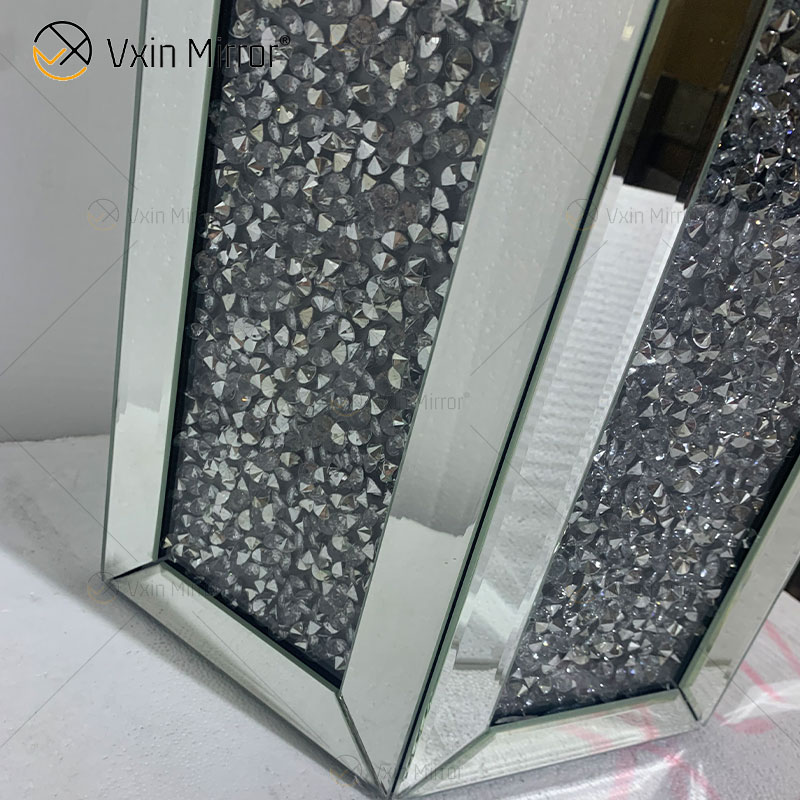 Benutzerdefinierte moderne gespiegelte Nachttisch Sofas Beistelltische für Wohnmöbel WXF-2129