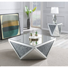 Factory Supply WXWF-711 Crushed Diamond Beistelltisch Moderner Couchtisch