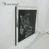 VXin WXMA-19 Wohnkultur Glasrahmen verspiegelt Gepard Wandkunst Kristallporzellanmalerei Spiegelwandkunst