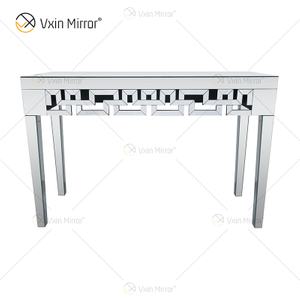 Eleganter GroßhandelsWXF-603 reizender silberner widergespiegelter Konsolentisch für Möbel