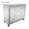Home Decor WXF-856 Silber Crushed Diamond Mirored Schrank mit Muti-Schubladen