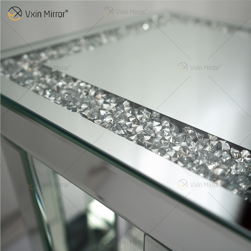 Vxin Mirror WXF-161 Der neueste verspiegelte Acryl-Konsolentisch der chinesischen Fabrik zum Verkauf