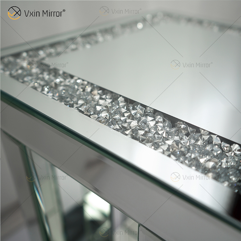 Vxin Mirror WXF-161 Der neueste verspiegelte Acryl-Konsolentisch der chinesischen Fabrik zum Verkauf