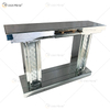 Luxuriöser WXWF-531 Floating Crystal Mirrored Pillar Console Hall Flurtisch Mirror Console Table