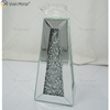 Kundengerechter Name Moderner eleganter WXCH-075 silberner Crystal Mirrorr Kerzenhalter für Haupthochzeit