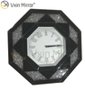 VXin Mirror Dreifarbiger moderner Wandspiegel mit zerkleinerten Diamanten