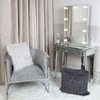 Venetian Dressing Styles VXin WXDL-106 Hollywood-Spiegel-Schminktisch-Set mit 3 farbigen Glühbirnen