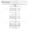 Factory Supply WXTL-097 Moderne Spiegel-Tischlampe aus silbernem Kristall-LED für warmes Licht