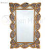 Home Mirrored Furniture Rectangle Console Mirror Crushed Diamond Wandspiegel