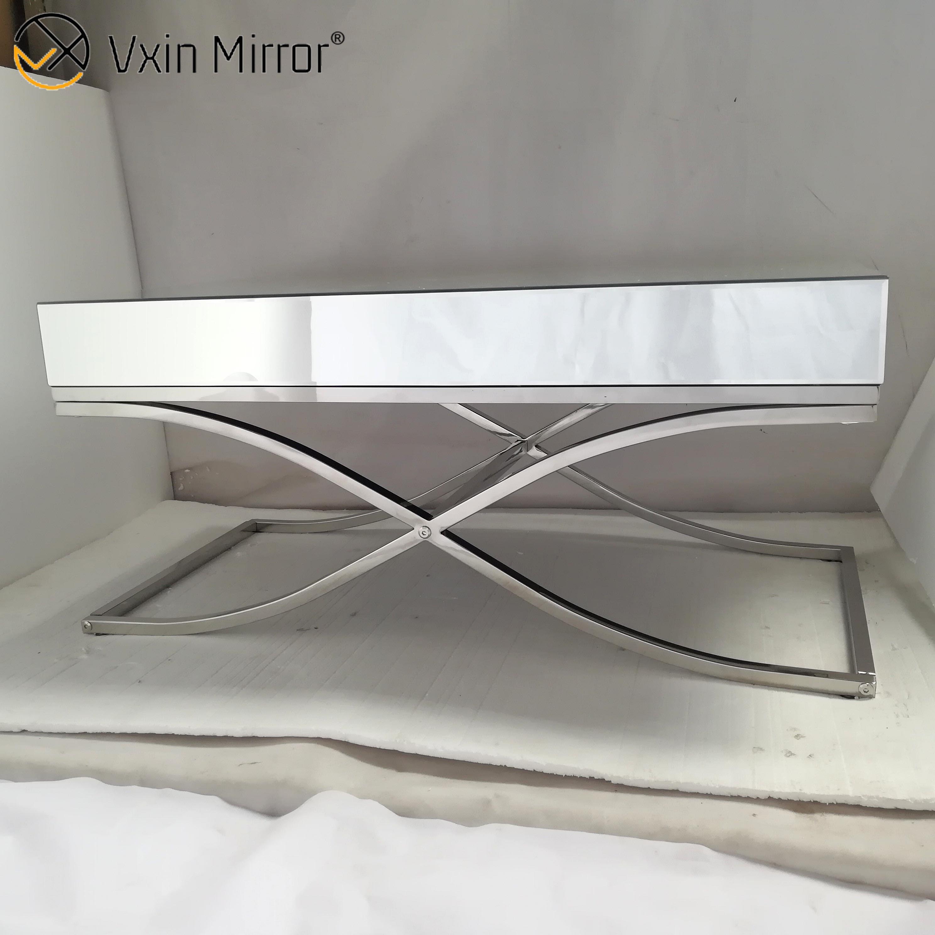 Venetian OEM WXF-122 Moderner Demontage-Beistelltisch aus Edelstahl