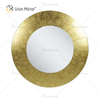 Hotel Supply Spain Design WXM-2497 Runder Luxus-Wandspiegel mit Blattgold