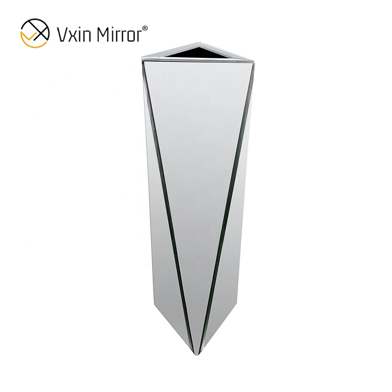 WXMV-040 Home Hotel Dekorativer Innenbereich Silber verspiegelte Tischvase Spiegelvase