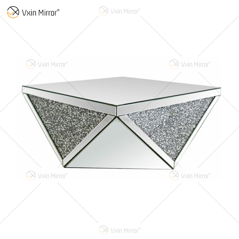 Factory Supply WXWF-711 Crushed Diamond Beistelltisch Moderner Couchtisch