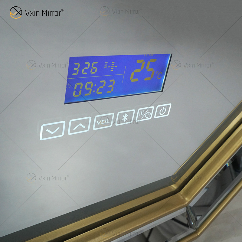 Schminkspiegel VXin WXDL-101 Luxury Sparkle Blue Tooth Salonspiegelstation mit Play Music