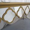 Facoty Supply Beistelltisch Luxus WXF-668 Selbstgemachter verspiegelter Couchtisch aus reinem Gold