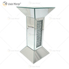 Neues Design Vxin WXF-722 Home Decor Crushed Diamond Beistelltisch Silber Spiegel Möbel Beistelltisch