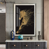 Vintage Chassical Gold Retro Bronze Wohnkultur WXPP-56 Nordic Leinwand Kunst Malerei Luxus Wohnzimmer Wandkunst