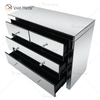 Factory Supply WXF-804 Silver Home Decor Spiegelschrank mit Muti-Schubladen