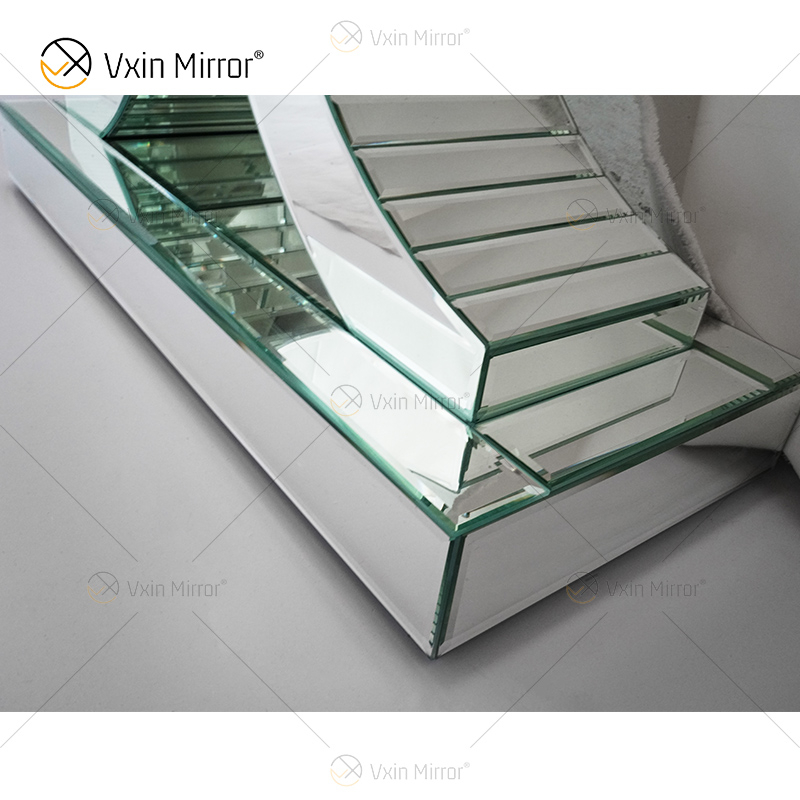 Eleganter GroßhandelsWXF-547, der silbernen widergespiegelten Konsolentisch für Möbel reizt