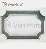 Der neueste Vxin Mirror Silver Furniture Crush Diamond Konsolentisch verspiegelt mit Längenspiegel