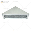Vxin Factory Supply WXF-152 Silbernes Wanddekor Silbernes Crushed Diamond Spiegelwandregal