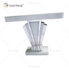 A Sale Home Decor WXF-1218 verspiegelter Konsolentisch, weißer Rahmen, beliebtester langer, schmaler Wandkonsolentisch im europäischen Stil